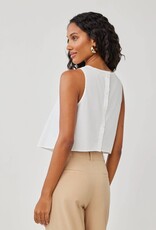 Bella Dahl Sleeveless Button Back Top