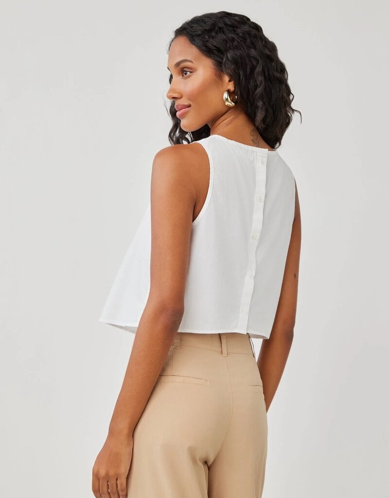 Bella Dahl Sleeveless Button Back Top