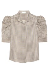 Frame The Houndstooth Gillian Top