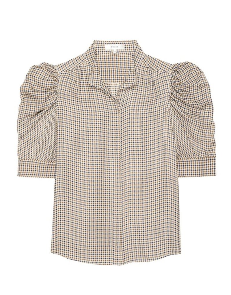 Frame The Houndstooth Gillian Top