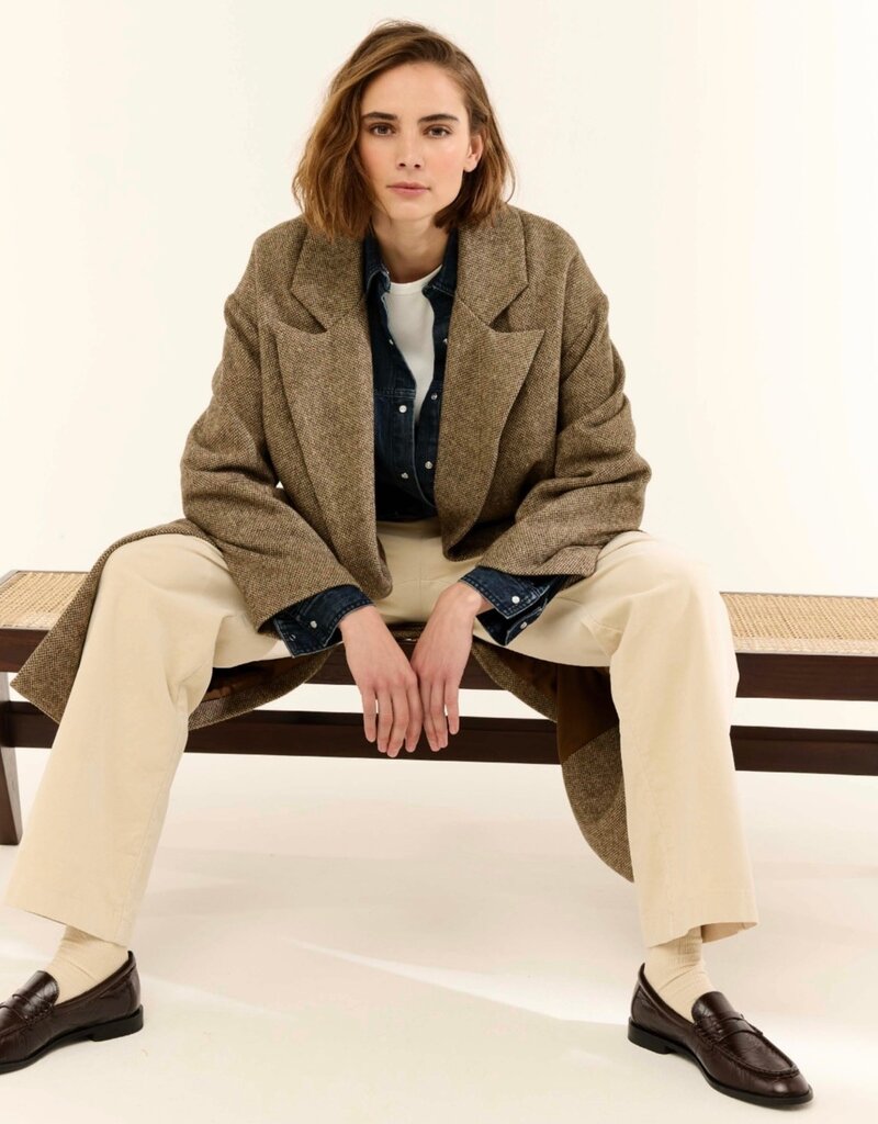 ジャケット・アウター SENSEA 18aw w-face wool jedi coat 3 Styling / SUNSEA W-face Wool JEDI Coat | SQUARE ONE