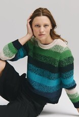 Autumn Cashmere Ombré Stripe Knit