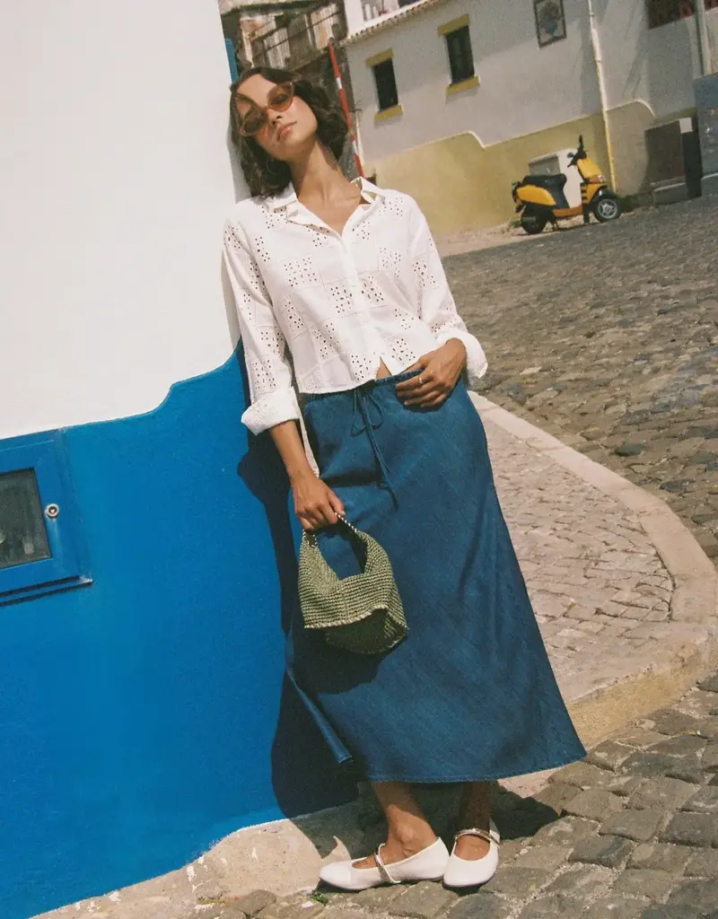 Bella Dahl Bias Skirt