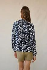 Bella Dahl Shirred Raglan Shirt