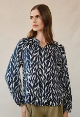 Bella Dahl Shirred Raglan Shirt