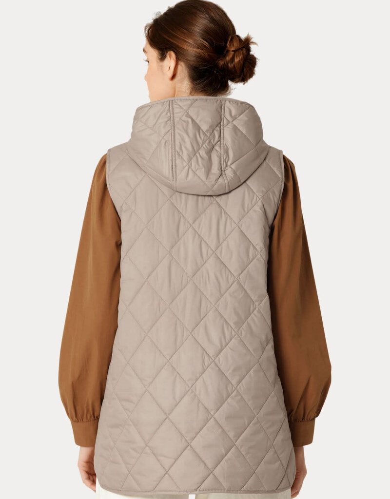 Ilse Jacobsen Quilted Long Vest