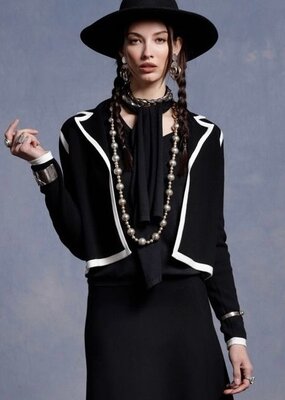 Minnie Rose Contrast Jacket