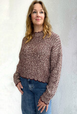 Autumn Cashmere Ladder Stitch Crew