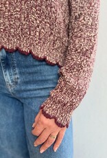 Autumn Cashmere Ladder Stitch Crew