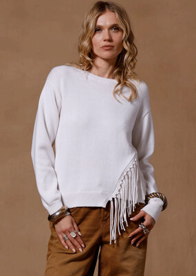 Minnie Rose Fringe Trim Crew