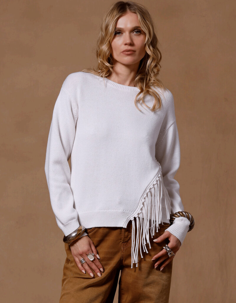 Minnie Rose Fringe Trim Crew
