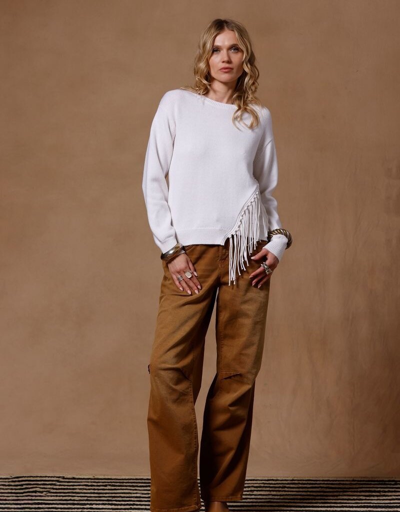 Minnie Rose Fringe Trim Crew