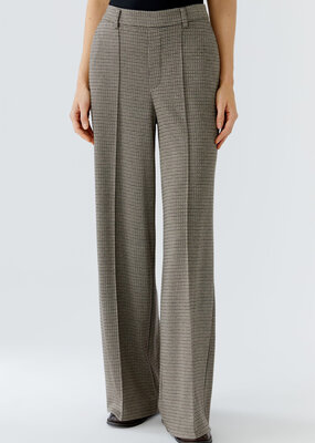 Oui Plaid Trouser