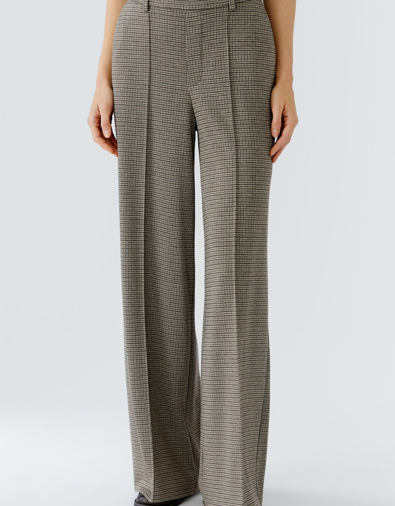 Oui Plaid Trouser