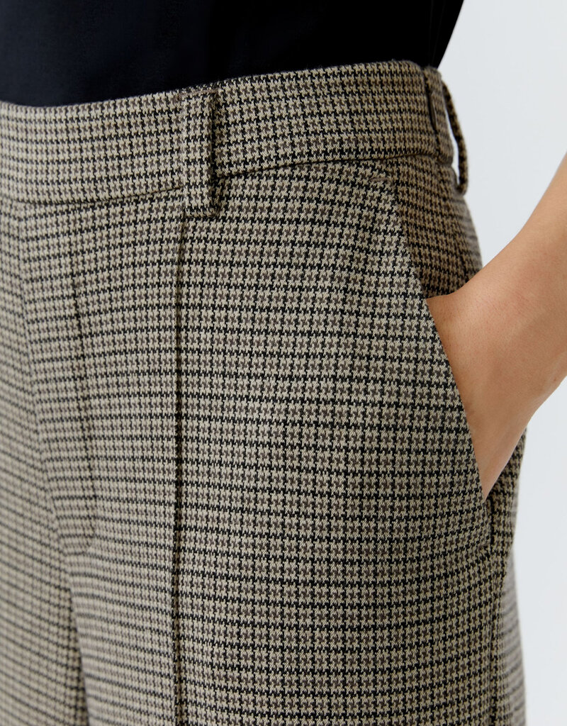 Oui Plaid Trouser