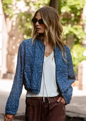 Bella Dahl Cropped Zip Jacket