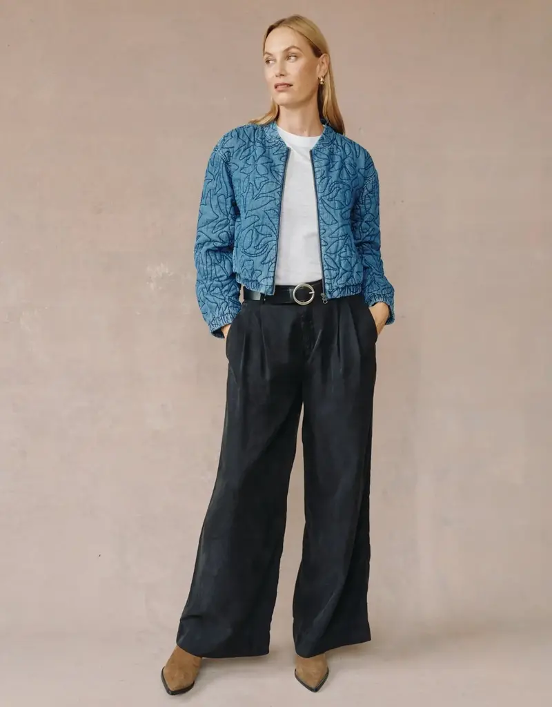 Bella Dahl Cropped Zip Jacket