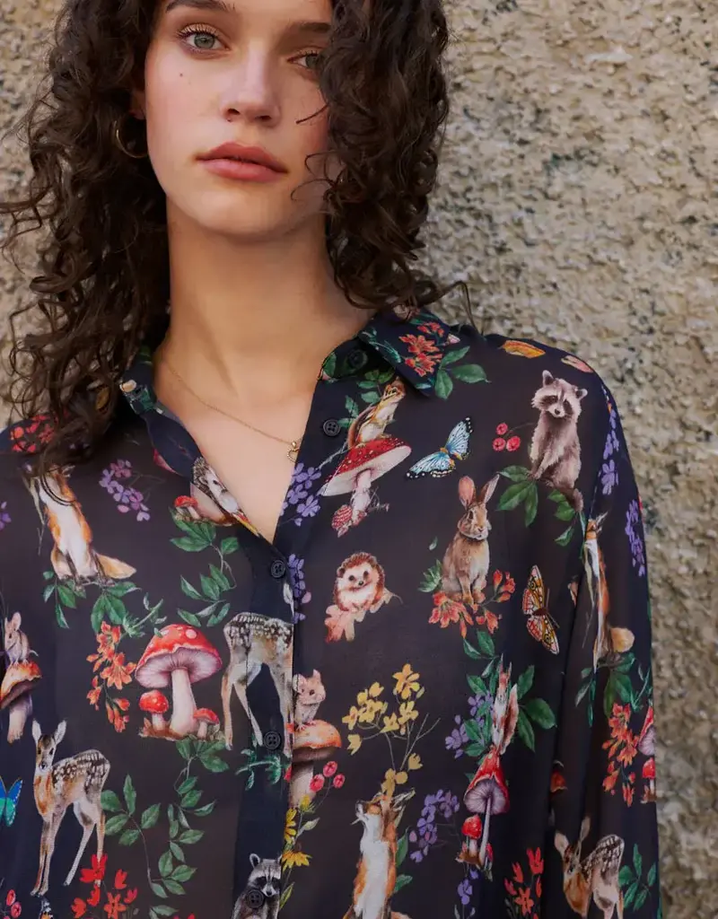 Princess Goes Hollywood Animal  Blouse