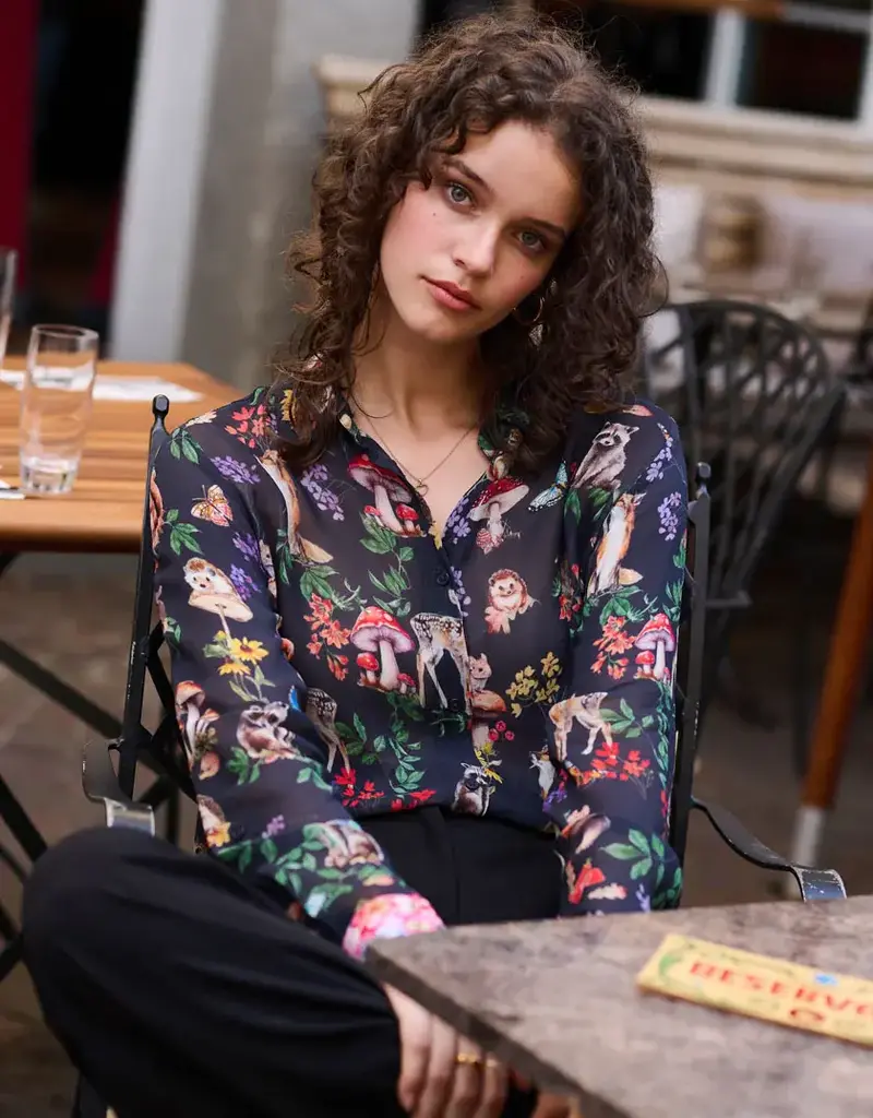 Princess Goes Hollywood Animal  Blouse