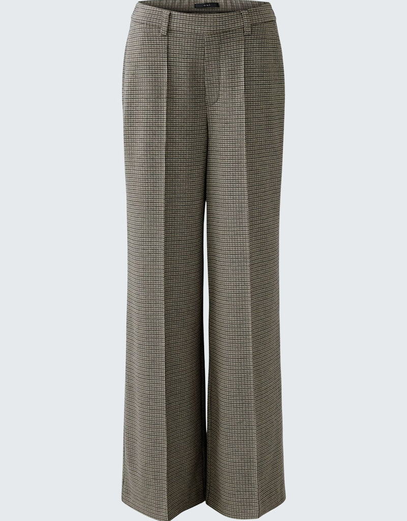 Oui Plaid Trouser
