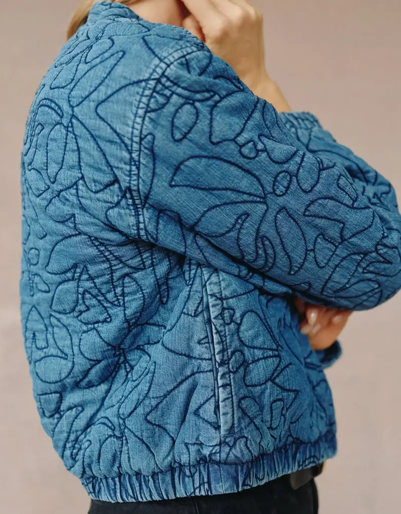 Bella Dahl Cropped Zip Jacket