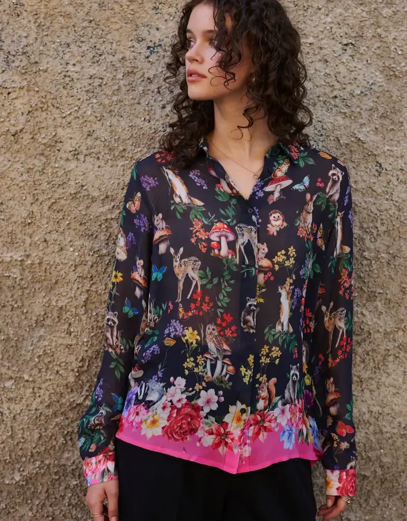 Princess Goes Hollywood Animal  Blouse