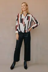 Bella Dahl Pleated Button Down