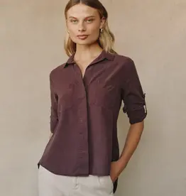 Bella Dahl Split Back Button Down