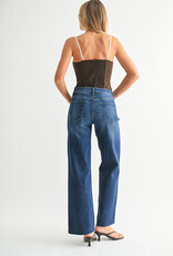 Just Black Denim Palazzo Scissor Denim