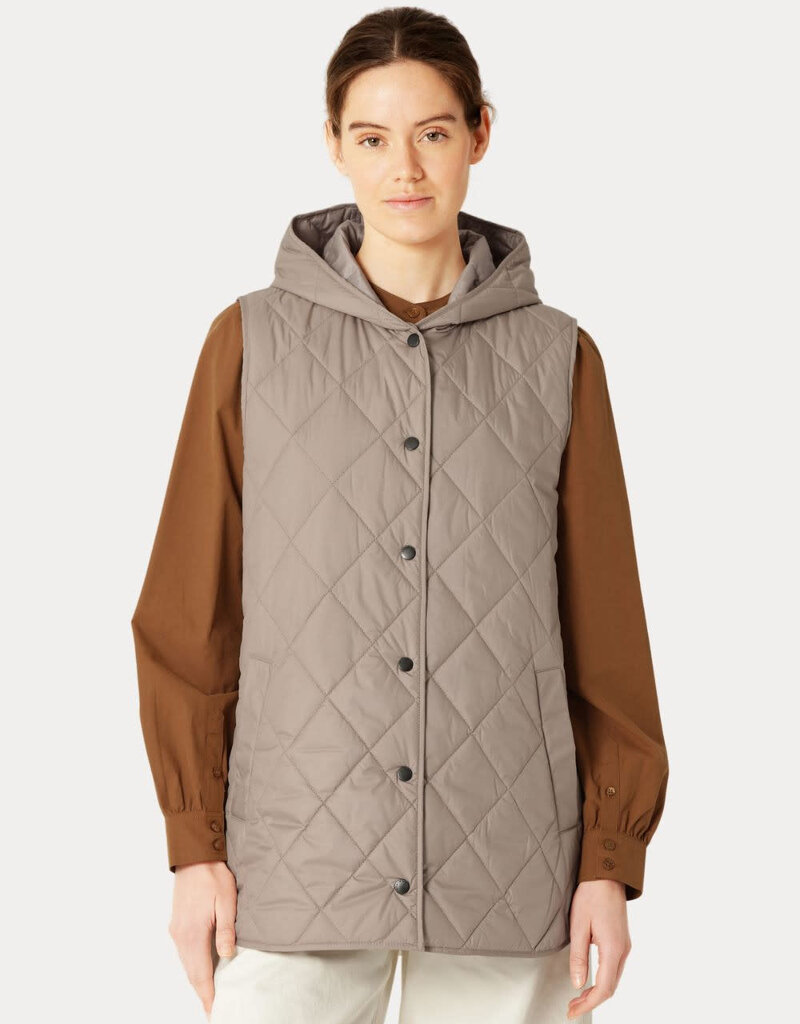 Ilse Jacobsen Quilted Long Vest