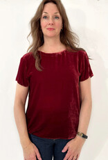 Bella Dahl Button Back Crew Tee
