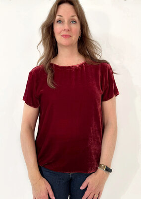 Bella Dahl Button Back Crew Tee