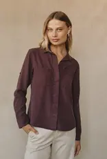 Bella Dahl Split Back Button Down