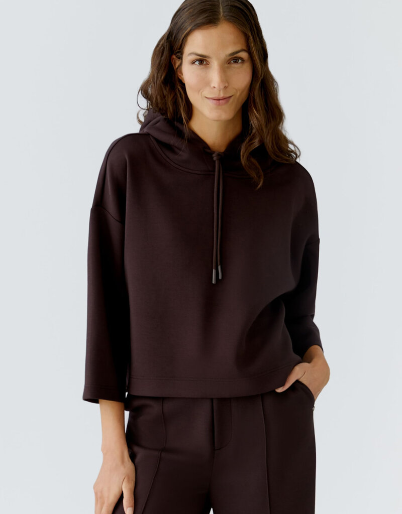Oui Hooded pullover
