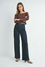 Just Black Denim Relaxed Wide Leg