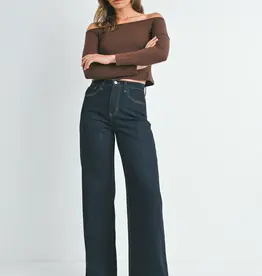 Just Black Denim Relaxed Wide Leg
