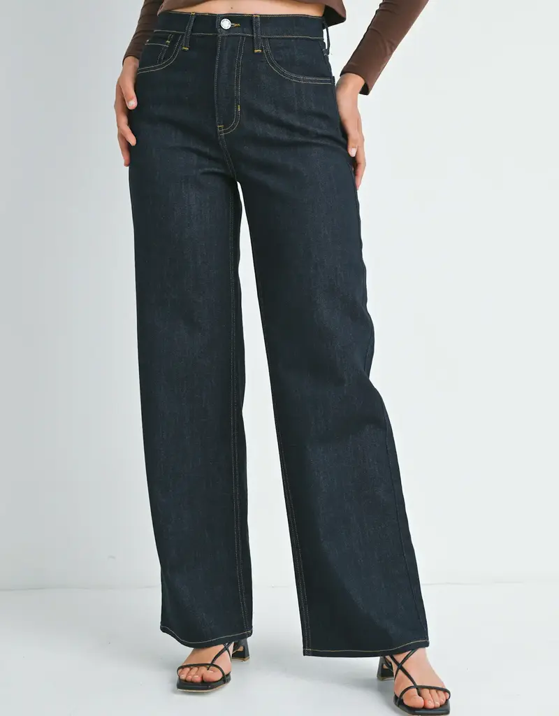 Just Black Denim Relaxed Wide Leg