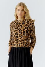Oui Leopard pullover