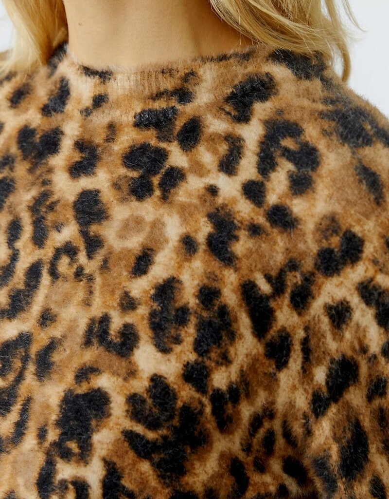 Oui Leopard pullover