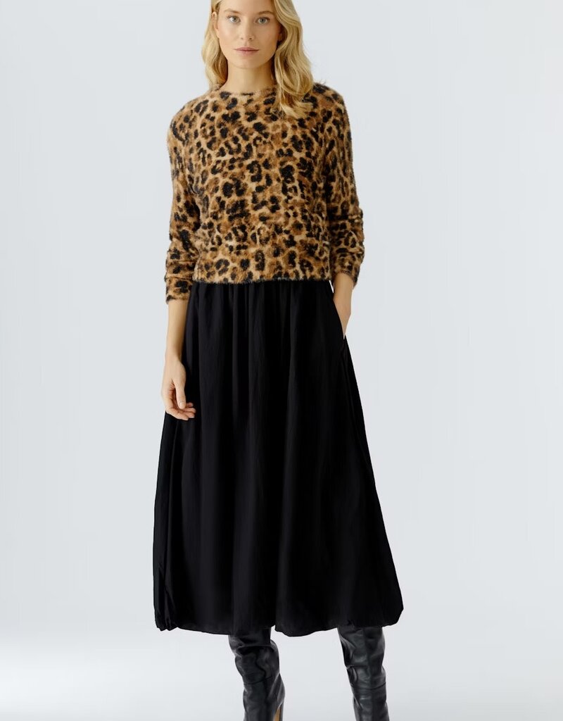 Oui Leopard pullover