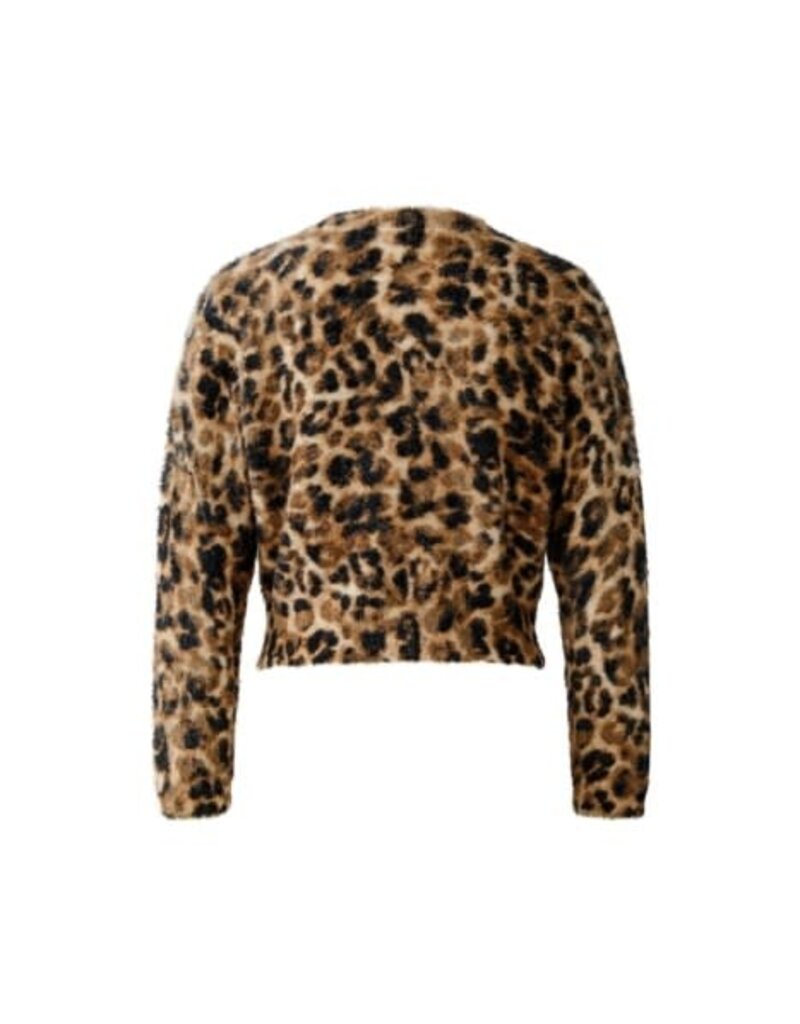 Oui Leopard pullover