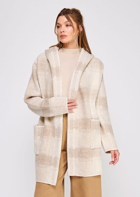 Scout Plaid Sweater Hoodie