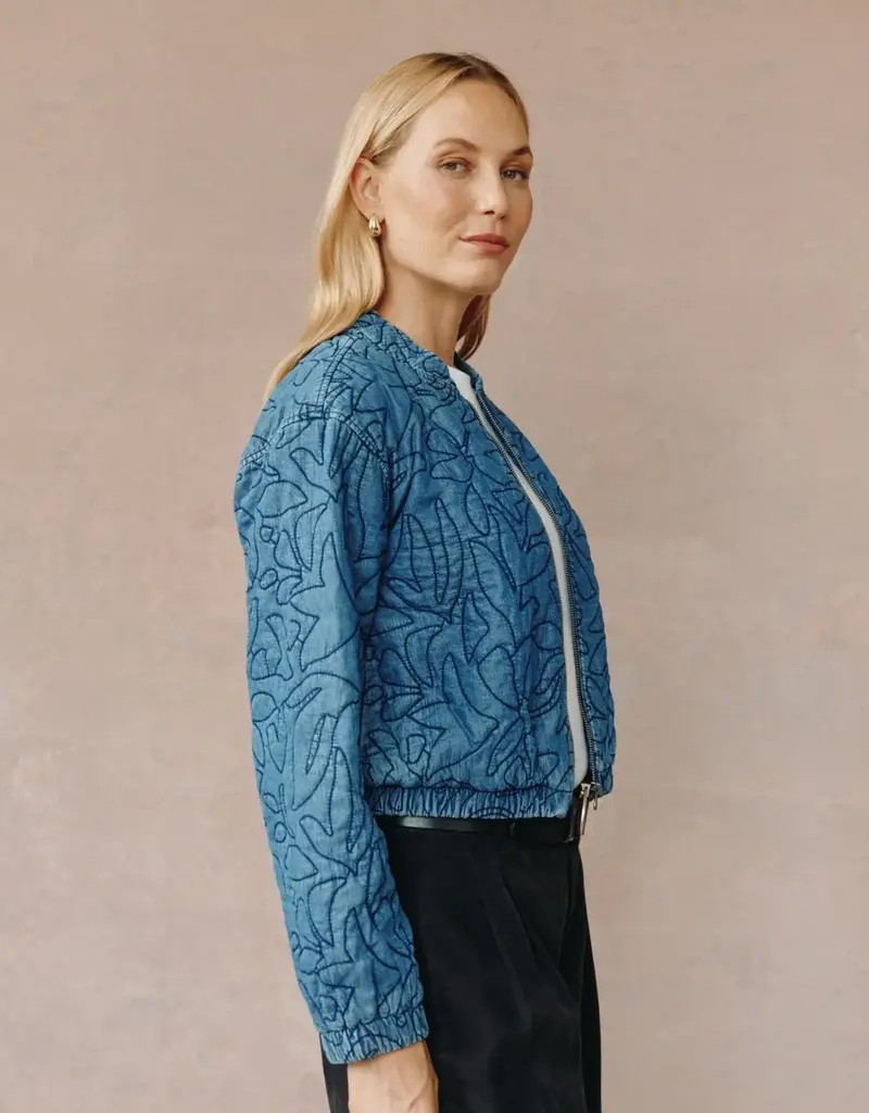 Bella Dahl Cropped Zip Jacket