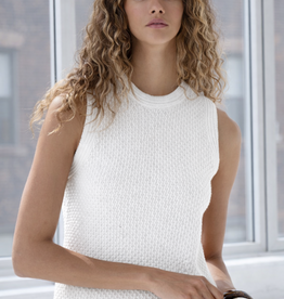 Autumn Cashmere Texture Stitch Tank