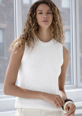 Autumn Cashmere Texture Stitch Tank