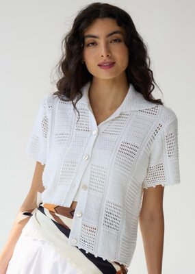 Autumn Cashmere Patchwork Stitch Knit