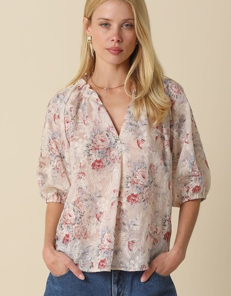 Scout Janice Floral Blouse