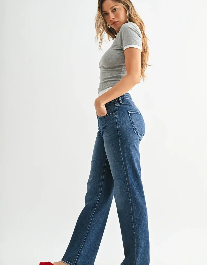 Just Black Denim Stretchy Straight