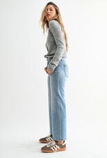 Just Black Denim HR Wide Leg