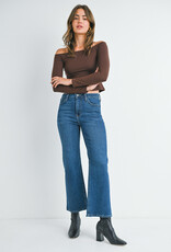 Just Black Denim HR Wide Leg